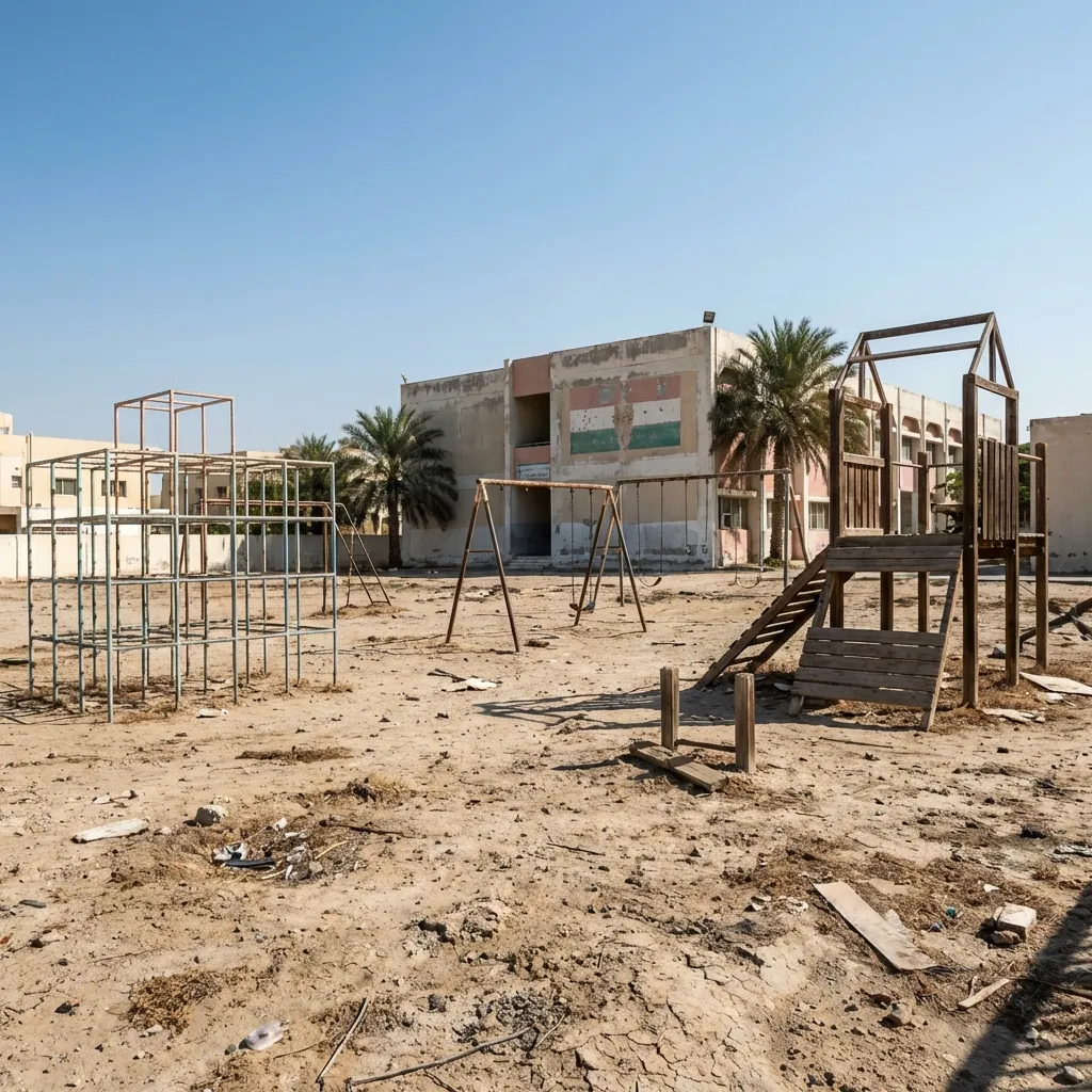 Sharjah School Playground Before